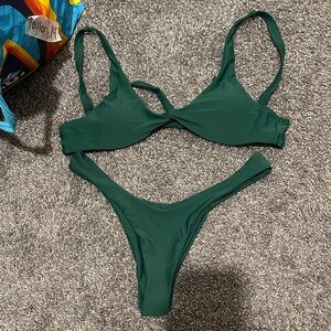 SHEIN Green Bikini Set